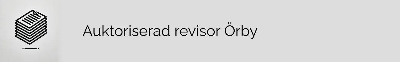Auktoriserad revisor Örby